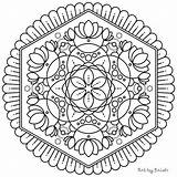 Coloring Pages Hmong Mandala Printable Getcolorings Intricate Omalovánky Color Getdrawings Zdroj Pinu Etsy sketch template