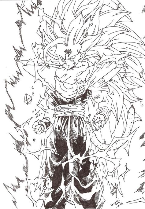 Super Saiyan 5 Goku Fan Art