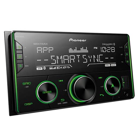 pioneer mvh sbs double din bluetooth digital media receiver freemans car stereo
