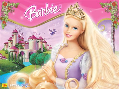 cartoon corporation barbie rapunzel