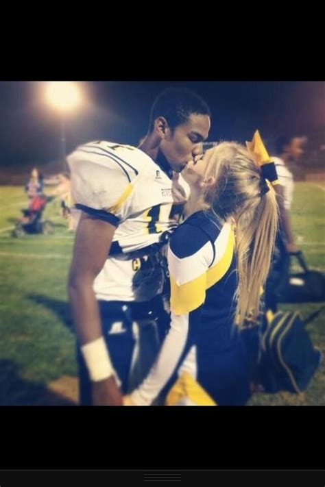 A Football Player And A Cheerleader Omg Couples