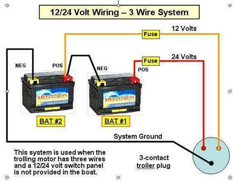 volt battery bank wiring diagram