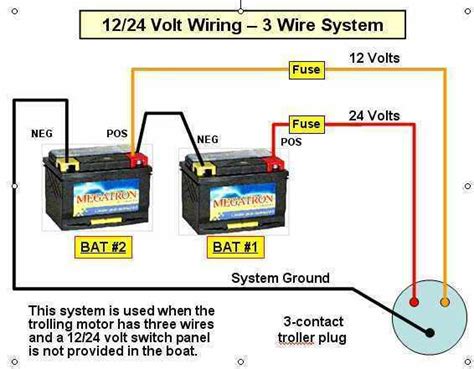 volt  volt battery wiring diagram collection