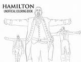 Hamilton Broadway Unofficial Coloring4free sketch template