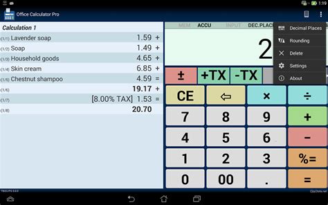 office calculator pro android apps  google play