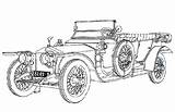Coloring Car Royce Rolls Pages Classic Old Ghost Silver Antique Exclusive Netart Color Kids Roll Sheet Template sketch template