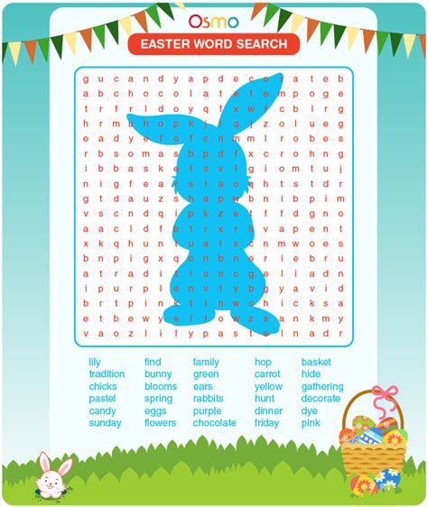easter word search   printables