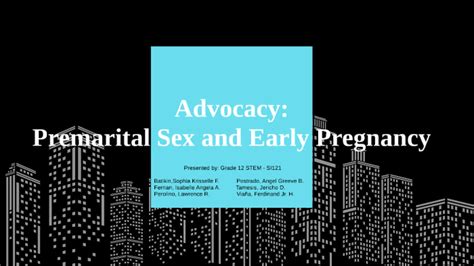 advocacy of premarital sex and early pregnancy by lawrence perolino