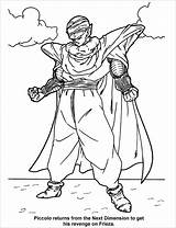 Coloring Dragon Ball Pages Piccolo Coloring4free Printable Frieza Dragonball Animated Revenge Returns Dragons Book Coloringbay Coloringpages1001 Related sketch template