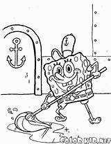 Kanciastoporty Spongebob Kolorowanki Pracy Sponge Kolorowanka sketch template