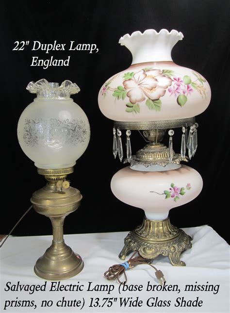 14 Glass Hurricane Lamp Shade Replacement Light Globe Etsy Glass
