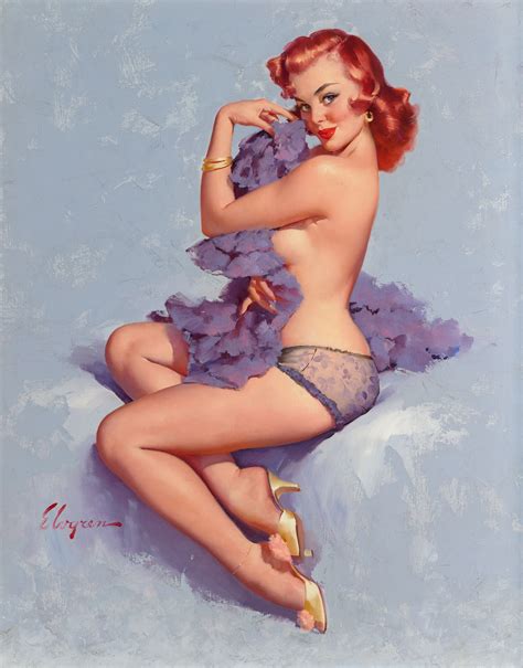 Soft Results For Gil Elvgren Paintings At Heritage Auction