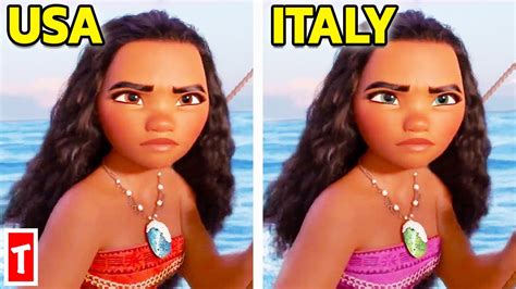 disney movies changed   countries