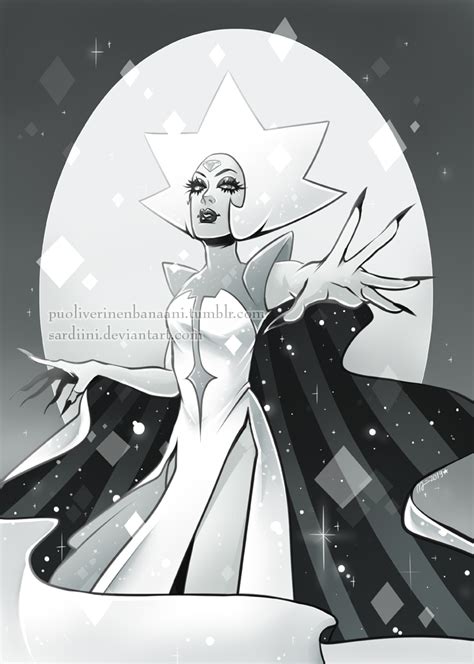 White Diamond By Sardiini On Deviantart Steven Universe