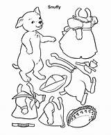 Paper Doll Dolls Coloring Puppy Pages Printable Cutout Cutouts Dog Color Cut Sheets Activity Inkspired Musings Popular Doggie Bluebonkers Youth sketch template