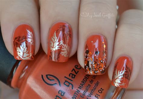Gorgeous Autumn Inspired Nails The Original Mane N Tail Personal Care
