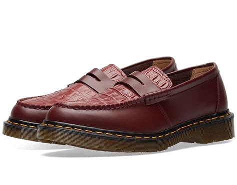 stuessy  dr martens reveal  penton loafer collaboration
