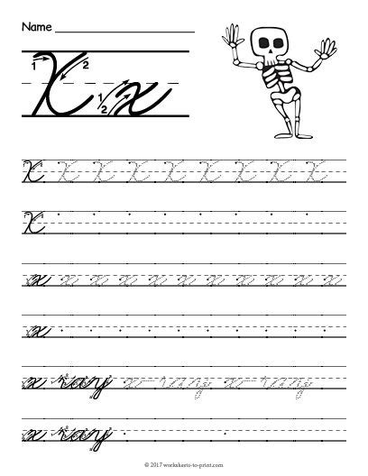 handwriting worksheet pictures small letter worksheet