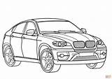 Bmw Coloring Pages M4 X6 Auto Ausmalbilder Template sketch template