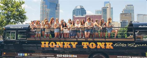 party tours honky tonk party express