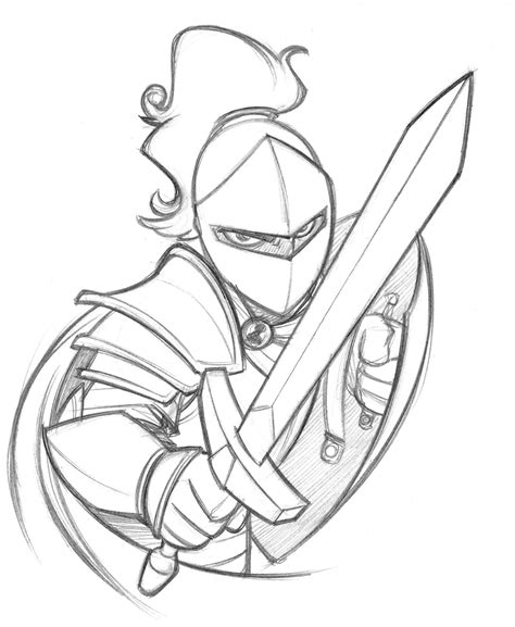 knight mascot design sketch fantasy drawings pencil art drawings art drawings simple cartoon