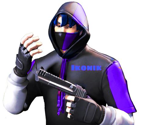 ikonik blue purple fortnite skin jg skin images  gaming