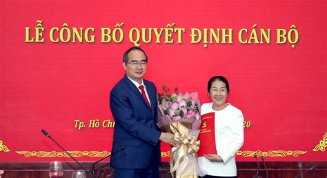 Đồng Chí Võ Thị Dung Phó Bí Thư Thành ủy Tp Hồ Chí Minh Nghỉ Hưu
