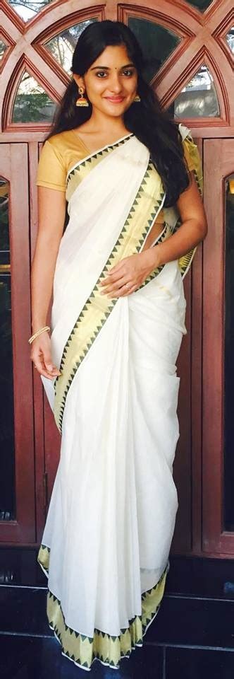 actress niveda thomas latest saree photos women in saree photos