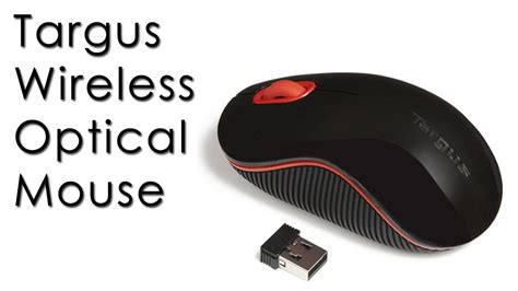 targus wireless optical mouse recenzjareview youtube