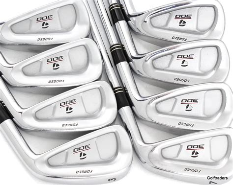 taylormade  forged irons  pw steel stiff flex  longer