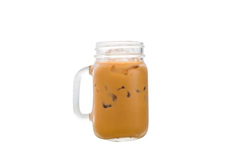 iced thai red milk tea