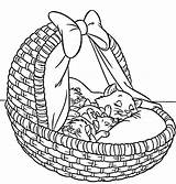 Aristocats Coloring Pages Marie Basket Wicker Drawing Printable Color Print Getdrawings Getcolorings sketch template