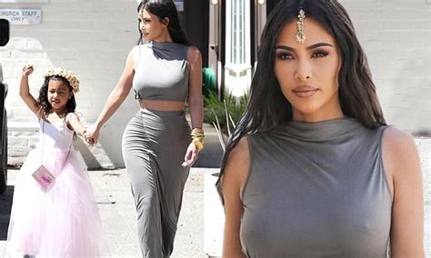 kim kardashian sports an indian headpiece as she takes north to a pal s wedding daily mail online