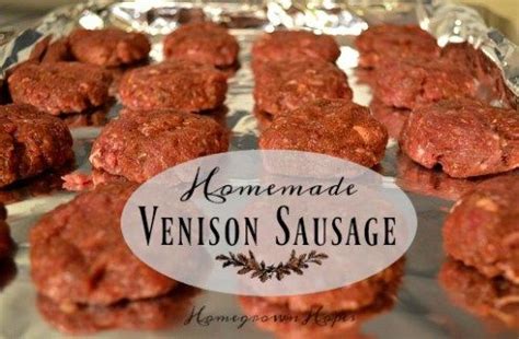 homemade venison sausage recipe venison sausage recipes deer meat