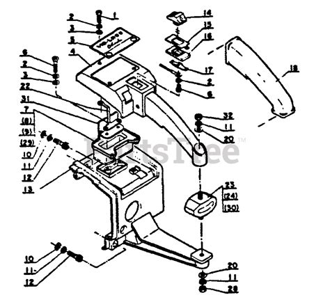 echo cs vl echo chainsaw  handle parts lookup  diagrams partstree