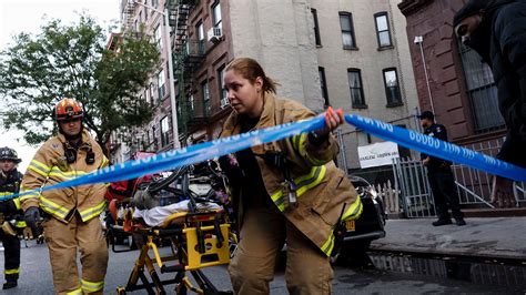 Man Fatally Shoots 2 And Himself At Harlem Fire Scene Officials Say
