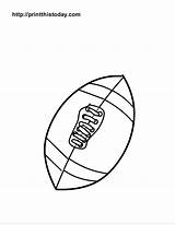 Foot Ball Coloring Printable Sports Pages Balls Football Footballs Small Cliparts Clipart Base Library Printthistoday sketch template