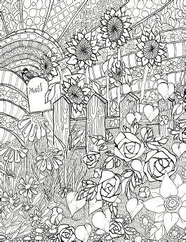 garden scene coloring pages gardens coloring pages coloring pages