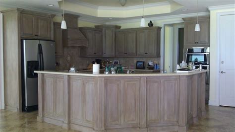 driftwood color kitchen cabinets image