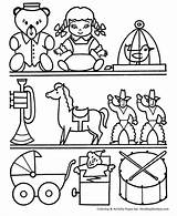 Coloring Pages Christmas Shopping Toy Kids Sheets Sheet Toys Honkingdonkey Meaning Children Fun These Great sketch template