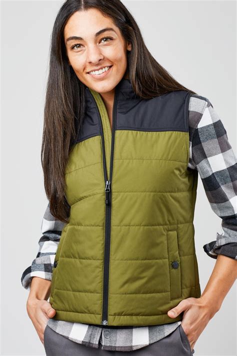womens bison puffer vest puffer vest coats jackets women vest