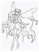 Coloring Pages Magic Rayearth Knight Color Fairy Books Girls Choose Board Desde Guardado sketch template