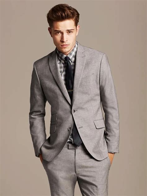 latest coat pant designs grey formal custom wedding suits  men slim fit groom jacket
