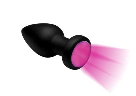 booty sparks 7x light up rechargeable anal plug small on