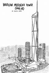 Pnb Building Tallest sketch template