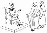 Aaron Moses Pharaoh Moise Pharaon Aphmau Helps Egypt Goes Exode Plagues Verge sketch template