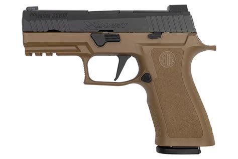sig sauer p  carry mm  coyote tan frame  black  sportsmans outdoor superstore