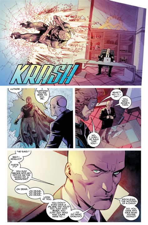 Lex Luthor Outsmarts Superman American Alien Comicnewbies