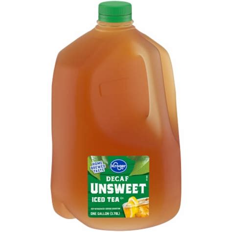 kroger decaf unsweet iced tea  gal dillons food stores