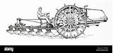 Aratro Plough Trattore Plow sketch template